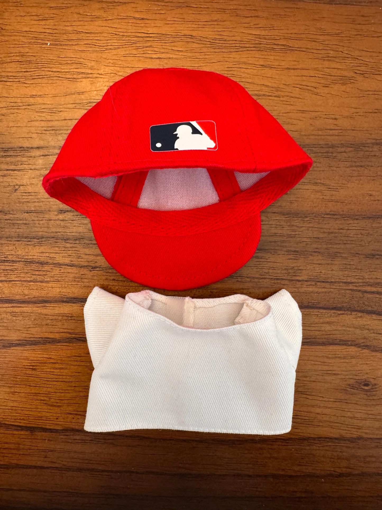 Labubu Phillies Outfit Handmade Plush Clothes | Baseball Jersey & Cap for Labubu Doll