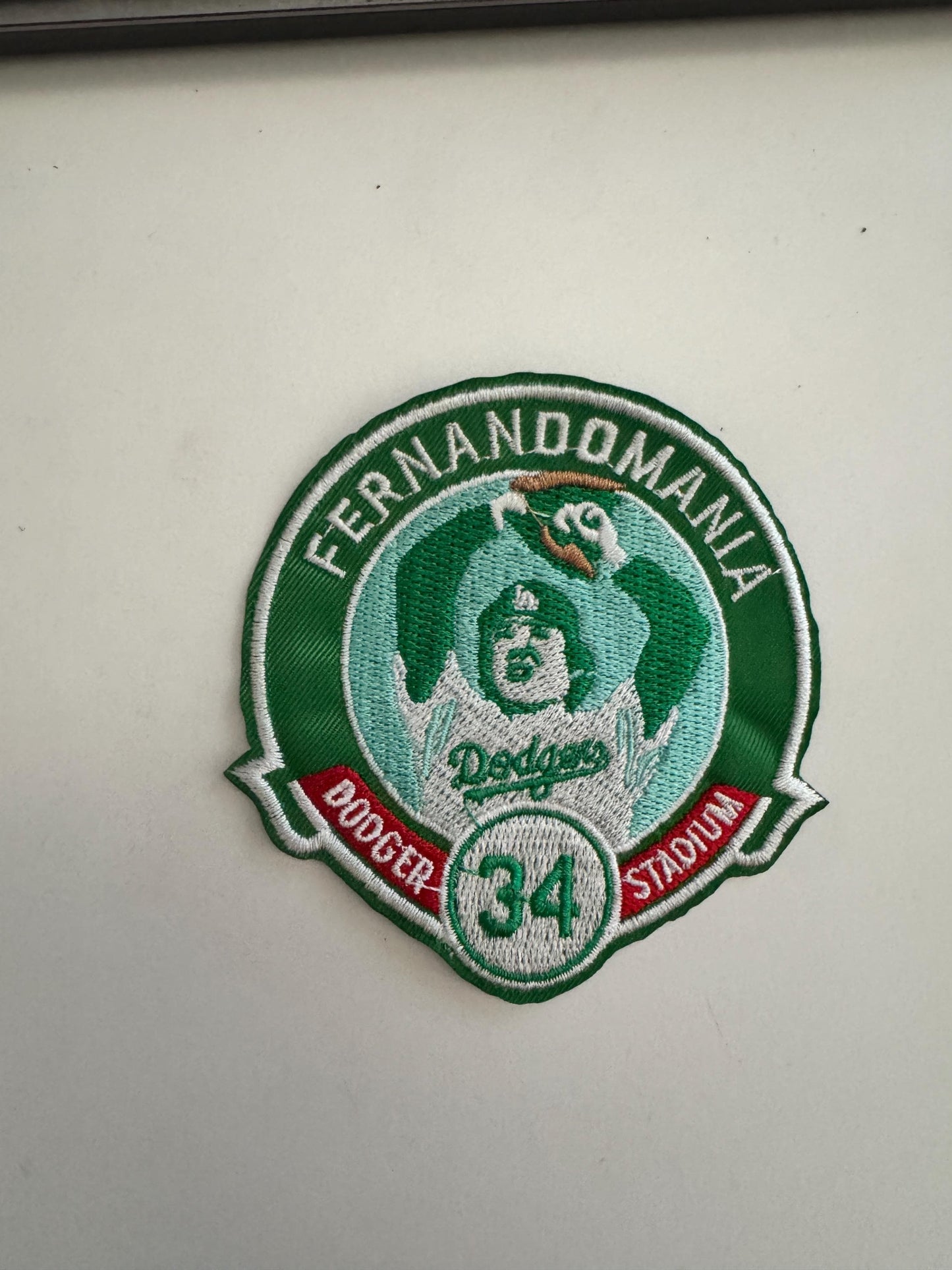 Fernandomania Los Angeles Dodgers Fernando Valenzuela Iron on patch