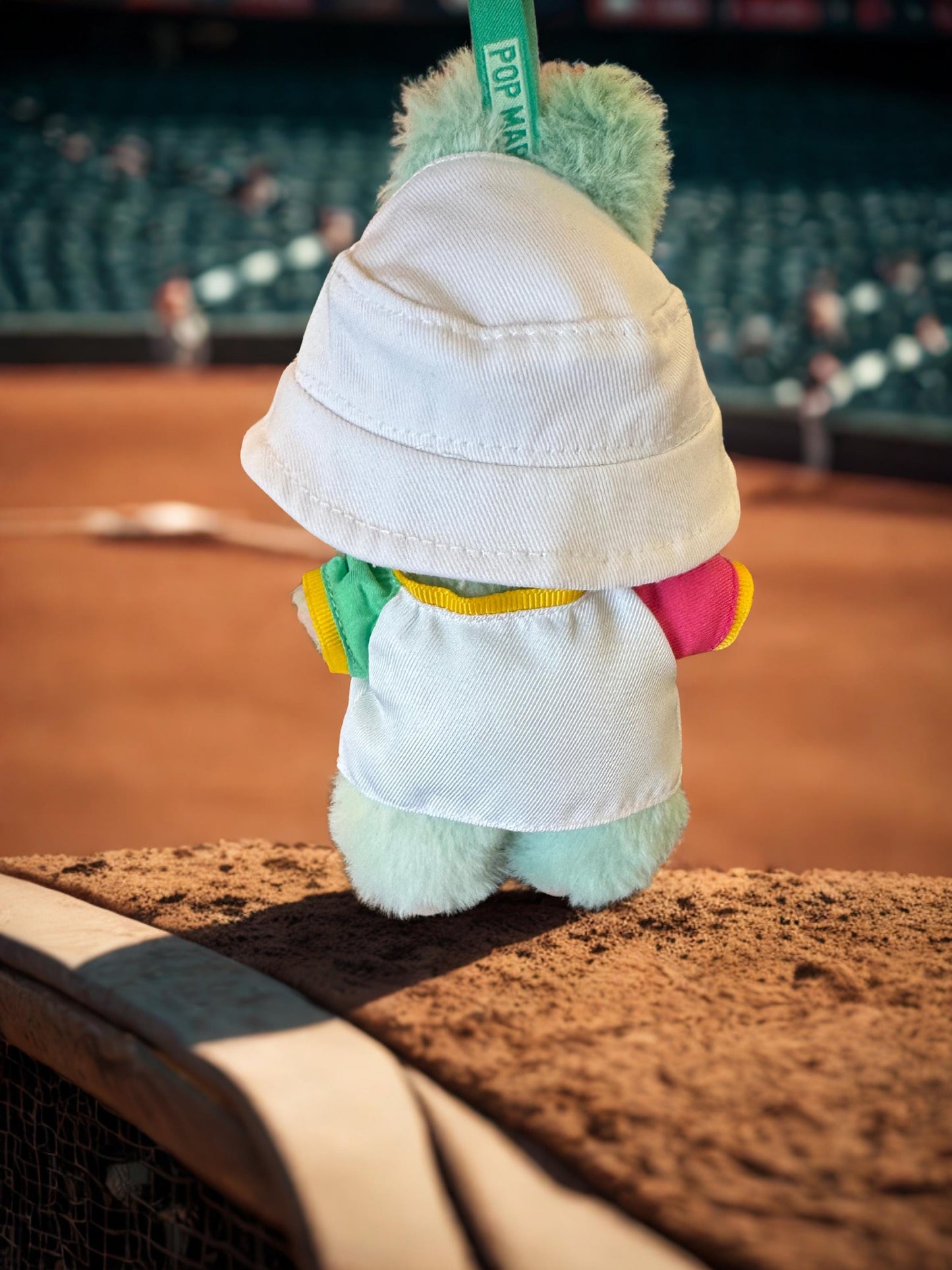 Labubu Doll Outfit: San Diego Baseball Jersey & Bucket Hat
