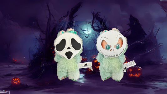 Custom Labubu Halloween Mask Accessory, Spooky Costume for The Monsters Labubu Doll