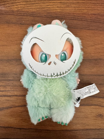 Custom Labubu Halloween Mask Accessory, Spooky Costume for The Monsters Labubu Doll