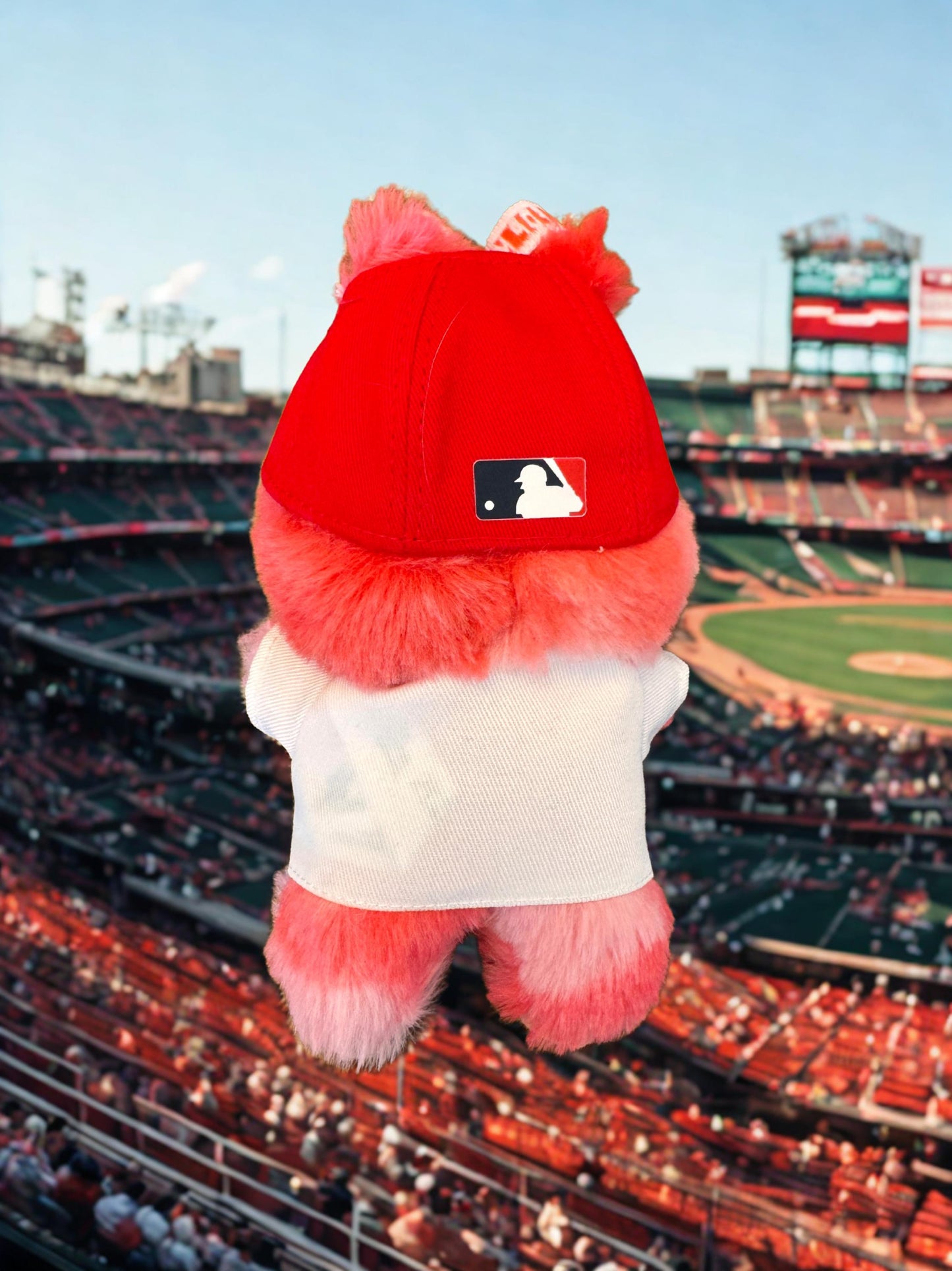 Labubu Phillies Outfit  Handmade Plush Clothes | Baseball Jersey & Cap for Labubu Doll