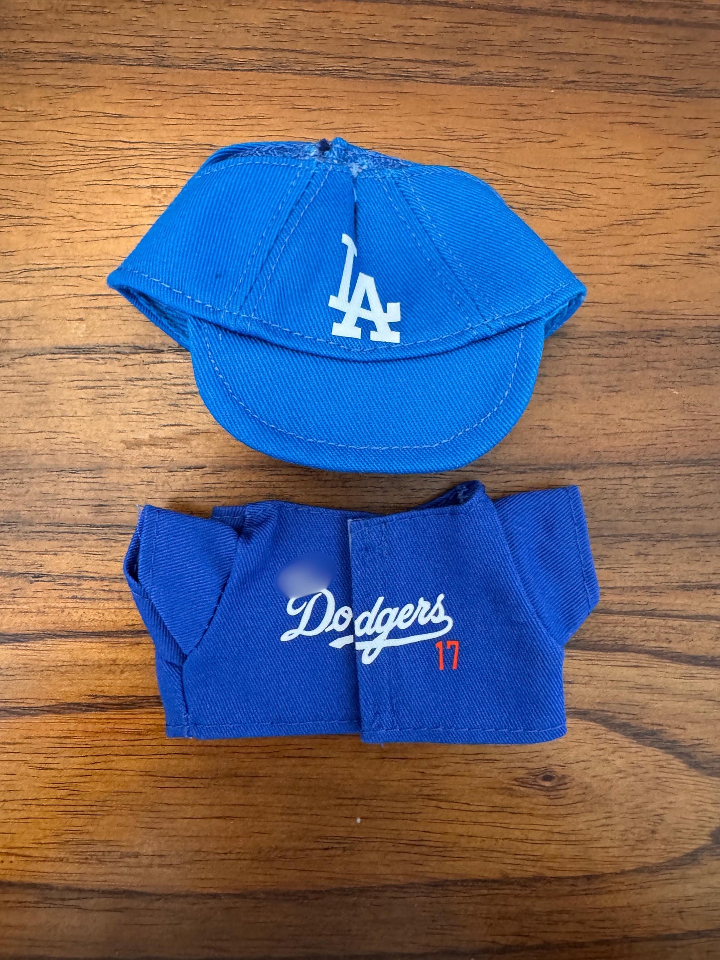 Custom Dodgers Labubu Jersey and Hat - Shohei Ohtani #17