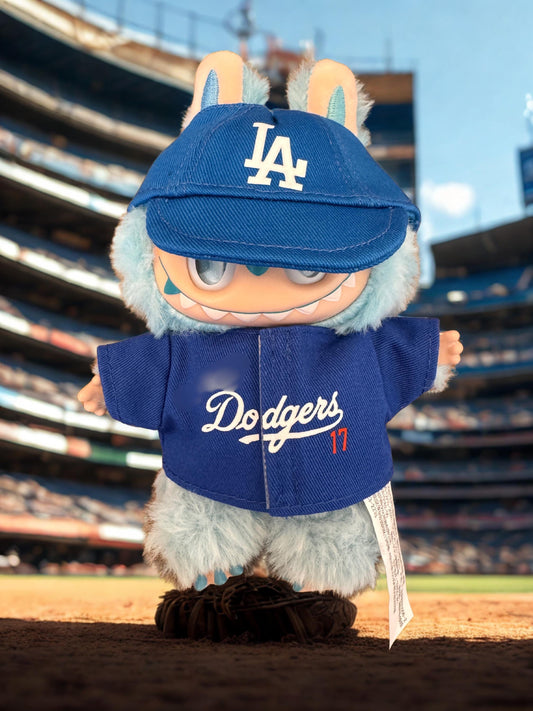 Custom Dodgers Labubu Jersey and Hat - Shohei Ohtani #17